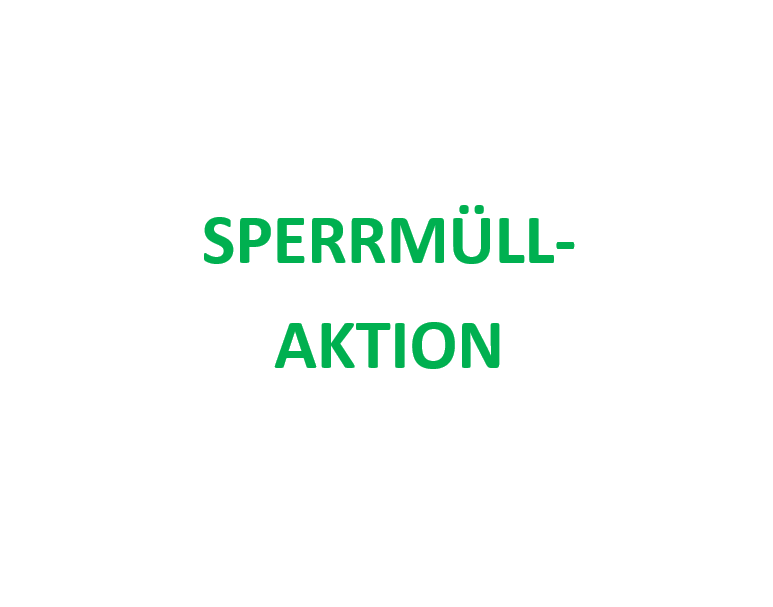 You are currently viewing Start des Sperrmüllprobebetriebs am 5.8.2022