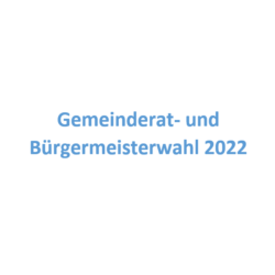 Öffnungszeiten des Wahllokals Bürgermeister- und Gemeinderatswahl 2022