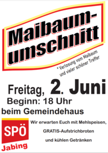 Read more about the article Maibaumumschnitt 2023