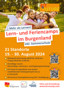 Read more about the article Lern- und Feriencamps im Burgenland